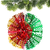 Украшение Снежный Шар мультицвет 30см