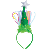 Ободок Елка со стразами