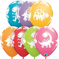 Шары 28см Динозавры милые