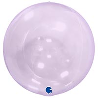 Шар 38см Bubble сиреневый Кристалл Lilac
