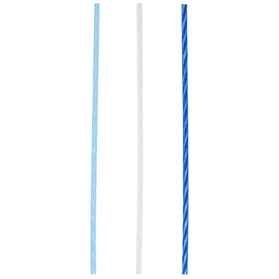 Свечи для торта Голубой Микс 17см 24шт