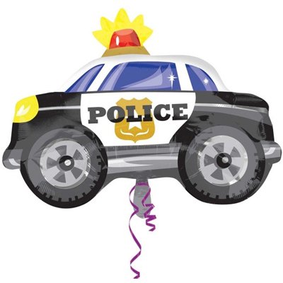Шарики из фольги Шар фигура Машина Полиция