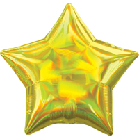 Шарик ЗВЕЗДА 45см Yellow