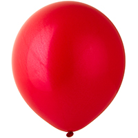 Шары 45см пастель красные, Весёлая Затея