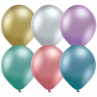 Шары 32см Хром Glossy ассорти