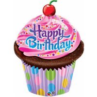 Шар HB Кекс в розовой глазури, 89 см