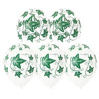 Шары с рисунком 36см Листья Плюща