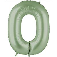 Г ЦИФРА 0  40" Сатин Olive Green