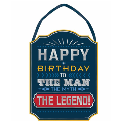 День рождения Мужской Стиль Табличка HB Мужской стиль 1501-5393