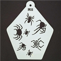 Трафарет для грима Пауки