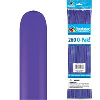 Шары фиолет Qualatex ШДМ260 PurpleViolet