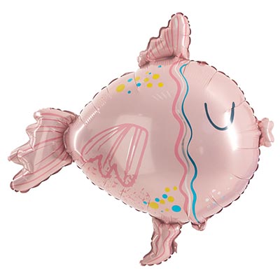 Морской мир Шар фигура Рыба розовая 1207-5476