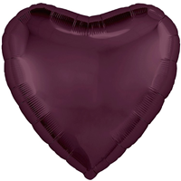 Р Б/РИС СЕРДЦЕ 30" Темная вишня