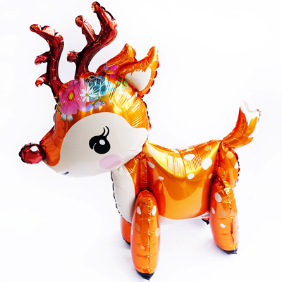 Новый год Шар Ходячий Оленёнок 1208-0465
