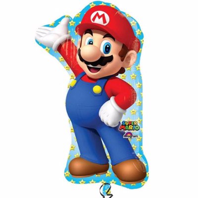 Шарики из фольги Шар фигура Супер Марио