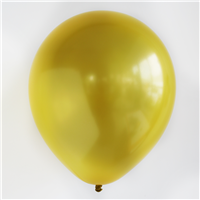 Шары 25см металлик золотые Веселая Затея