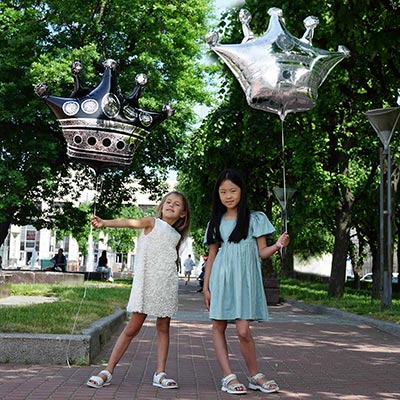 К ФИГУРА Корона черная