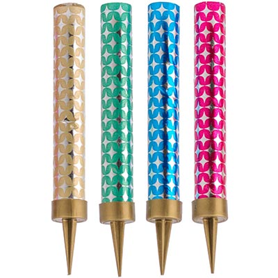 Свеча-Фонтан д/торта 10см 30сек4шт блист