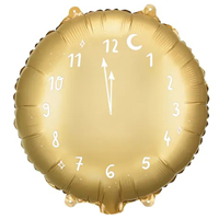 ПД 18" Часы новогодние Gold