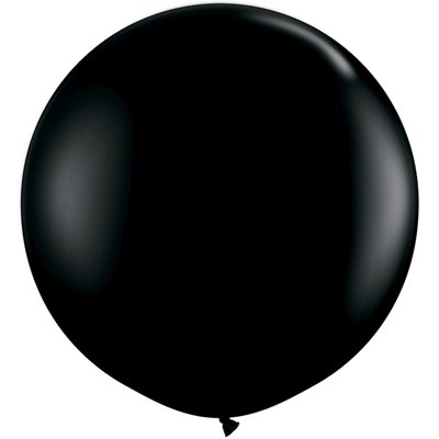 Шарики из латекса Шар 60см, цвет 025 Пастель Black
