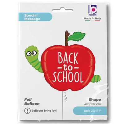 ШАР ФИГУРА BACK TO SCHOOL Яблоко