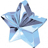Голубая Грузик для шара Звезда голубая 170гр 1302-0826