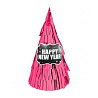 Новый год Колпак дождик фольг HNY розовый/A 1501-2620