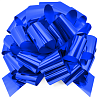 Синяя Бант шар металлик синий 36см 2009-3628