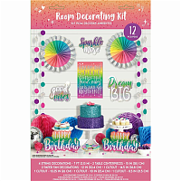 Розовый Блеск Декор-комплект H. Birthday Розовый блеск 1501-5374