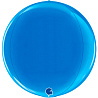 Синяя Шар 3D Сфера 38см Металлик Blue 1209-0273