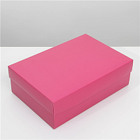 Happy Birthday Коробка складная Фуксия 30х20х9см 2009-3489