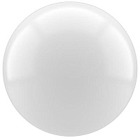 Happy Birthday Шар 3D СФЕРА 10" Пастель White 1209-0019