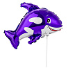Морской мир Шар Мини фигура Касатка фиолетовая 1206-0230