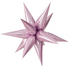 Розовая Шар 3D ЗВЕЗДА 64см Составная Light Pink 1209-0439