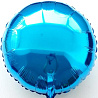  Шарик 4" круг металлик Blue 1204-0145