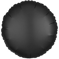 Черная Шарик КРУГ 45см Сатин Onyx 1204-0735
