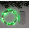 Новый год Нить светодиодная 2м 20 LED зеленая 2008-6621