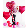 Шар ФИГУРА I Love You Леденец Сердце