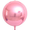  К 3D СФЕРА Б/РИС 18" Light Pink 1209-0353