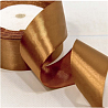 Золотая Лента атлас 38ммх23м золотист-коричнев 2009-3216