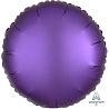 Фиолетовая Шарик КРУГ 45см Сатин PurpleRoyale 1204-0732