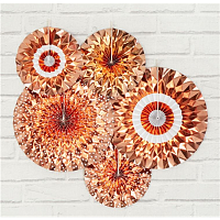 Розовое Золото Фант RoseGold микс 20-30см 5шт 1409-0203