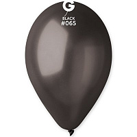 Черная Шарик 36см, цвет 65 Металлик Black 1102-1491