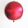 Красная Шарик 3D СФЕРА 18" PomegranateRed 1209-0358