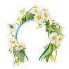 Цветы Любимым Ободок Ромашки белые 1501-6606