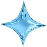 Голубая Р Б/РИС 29" ЗВЕЗДА 4х-конечная Cool Blue 1204-1262