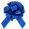 Синяя Бант-шар складной метал синий 11см/G 1509-0774