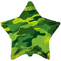 Камуфляж Шарик 45см Камуфляж звезда 1202-3369