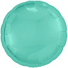 Бирюзовая Шар круг 45см Металлик BiscayGreen 1204-0981