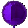 Фиолетовая Шарик Круг 45см, Violet 1204-0095